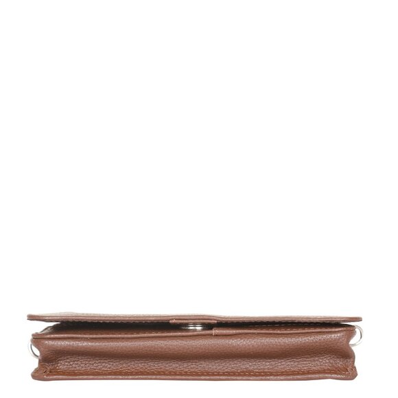 Leather Brown Crossbody Shoulder Bag – Sling Messenger Bag for Work, Daily Use - Picture 7 of 10